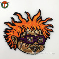 Promotional gift custom woven patches with Velcro hook